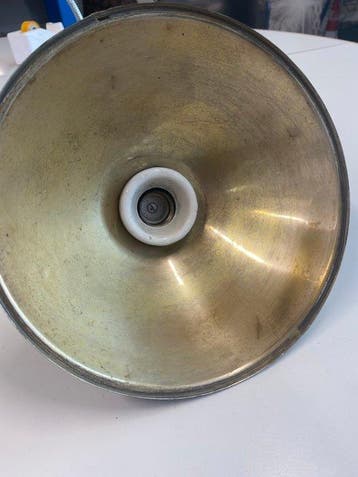 Plafondlamp - Aluminium, Keramiek