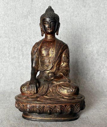 Shakyamuni Boeddha - Brons - Azië (Zonder minimumprijs)