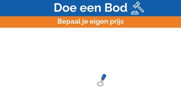 Bieden: Blue Insulated Ring Terminal 2.5mm2 M8 Stud - Marin, Ophalen of Verzenden, Nieuw