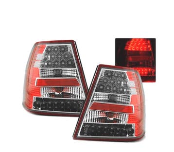 Feux Arrière Pour Volkswagen Vw Bora 98-05 Led Rouge Blanc, Verzenden, Nieuw