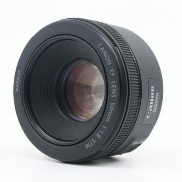 Canon EF 50mm F/1.8 STM | Tweedehands, Verzenden, Zo goed als nieuw