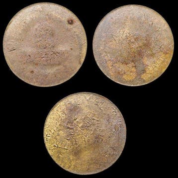 Spanje. Guerra Civil (II República). 2 Monedas Hacia 1939 -