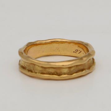 Bague - 18 carats Or jaune, Bijoux, Sacs & Beauté