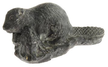 Sculptuur Bever - Wolf Original, Verzamelen, Verzenden, Gebruikt