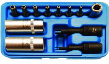 Bgs Technic Airco gereedschap, 12 delig, Verzenden