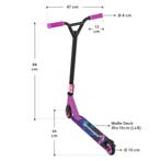 Veiling - Stuntstep Galactic Cruiser in paars zwart, Nieuw