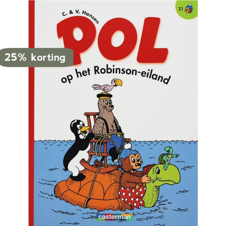 Pol op het Robinson Eiland / Pol / 21 9789030341307, Boeken, Stripverhalen, Zo goed als nieuw, Verzenden