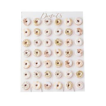 Tafeldecoratie Donut Standaard 84cm, Hobby en Vrije tijd, Feestartikelen, Verzenden, Nieuw