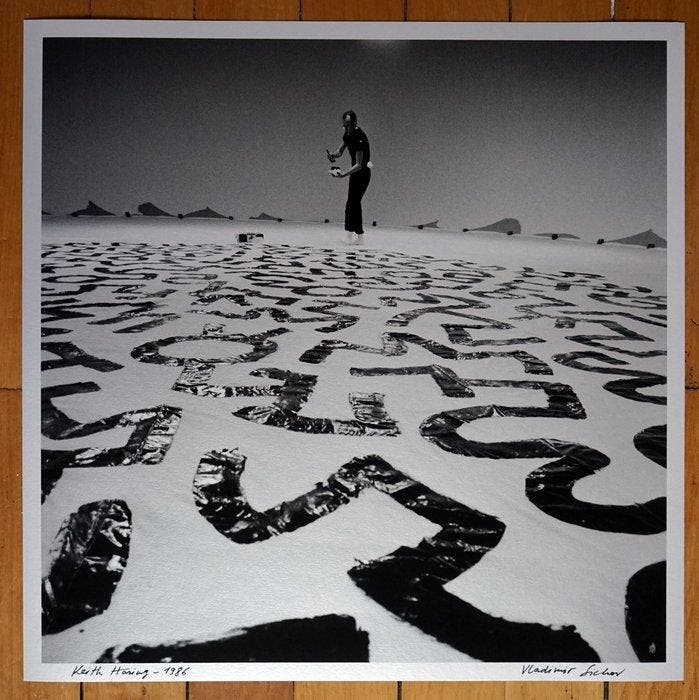 Vladimir Sichov - Keith Haring 1986, Antiek en Kunst, Kunst | Designobjecten