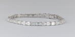 Armband - 18 karaat Witgoud - 16.00ct. tw. Diamant