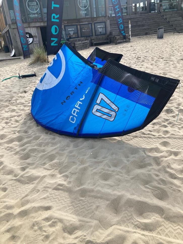 2025 North Carve Kite 7m, Watersport en Boten, Kitesurfen, Kite, Gebruikt, 7 m²