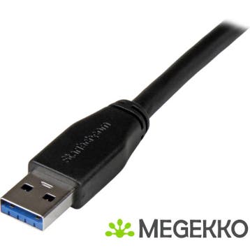 StarTech.com Actieve USB 3.0 USB-A naar USB-B kabel 10m USB, Verzenden, Nieuw