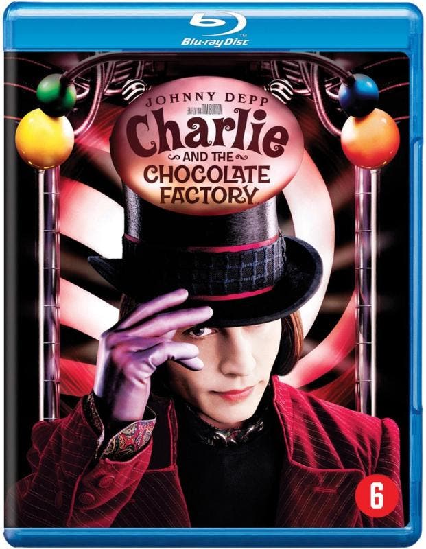 Charlie and the chocolate factory (blu-ray tweedehands film), Cd's en Dvd's, Blu-ray, Ophalen of Verzenden