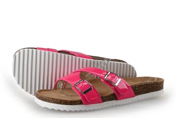 Colors of California Slippers in maat 41 Cognac, Slippers, Overige kleuren, Verzenden, Zo goed als nieuw