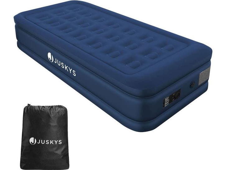 Juskys Sapri M - Zelfopblaasbaar Luchtbed - Elektrische pomp, Caravanes & Camping, Accessoires de camping, Envoi