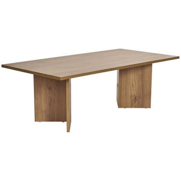 Evila Salontafel - Houtkleurig - Nieuw/Ongebruikt - Melamine, Verzenden, Nieuw, 100 tot 150 cm, Scandinavisch