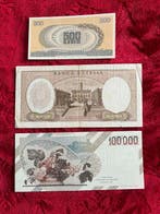Italie. - 3 banknotes - various dates (Sans prix de réserve)