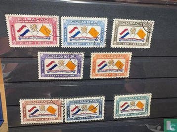 Curaçao - Prins Bernhardfonds - 1941, Postzegels en Munten, Verzenden, Gestempeld