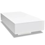Hoogglans witte salontafel | Tweede kansje | OP = OP, Huis en Inrichting, Verzenden, Nieuw