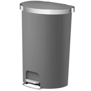 Pedaalemmer | HANA | Kunststof/RVS | Grijs | 55L |, Verzenden, Nieuw in verpakking