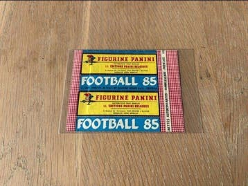 1985 Panini Football 85 Belgium - RARE pochette bustina pack