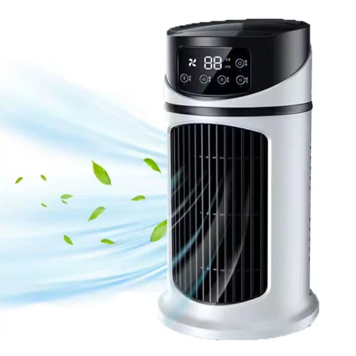 Draagbare Air Conditoner Ventilator Humidifier - Mini USB, Elektronische apparatuur, Ventilatoren, Nieuw, Verzenden