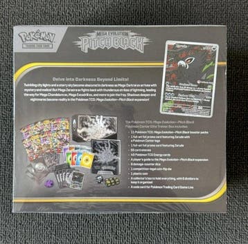 Pokémon Elite trainer box - Pitch Black Pokémon Center Elite, Nieuw