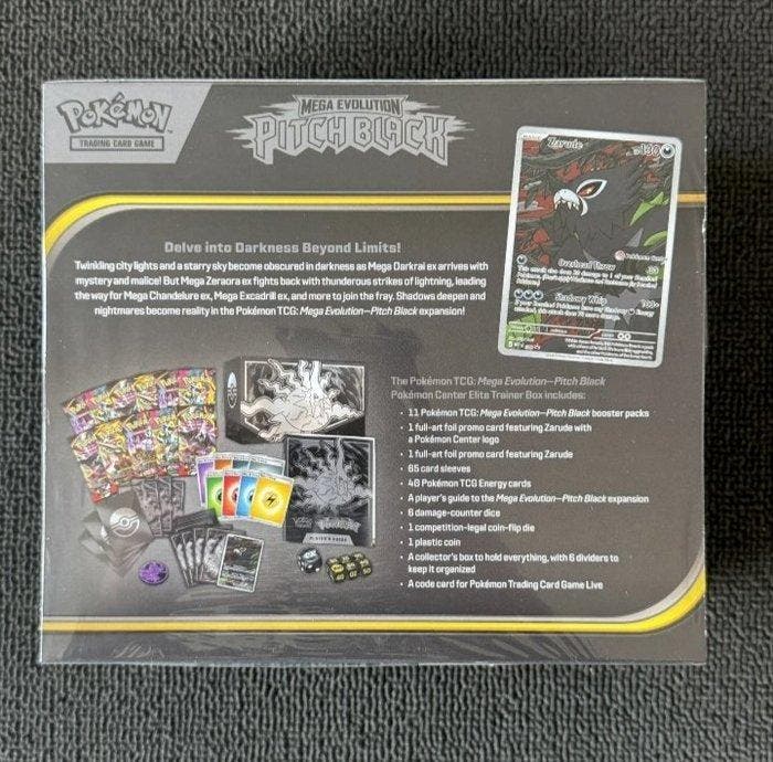 Pokémon Elite trainer box - Pitch Black Pokémon Center Elite, Hobby en Vrije tijd, Verzamelkaartspellen | Pokémon