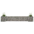 vidaXL Gabion plantenbak H-vormig 260x40x40 cm staaldraad, Verzenden, Nieuw