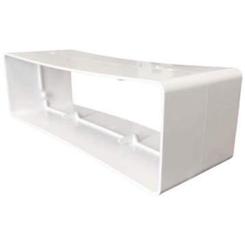 Kunststof verbinding voor kanaal 204 x 60mm, Verzenden, Nieuw
