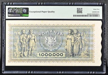 Roemenië. - 1 000 000 Lei - 1947 - Pick 60a (Zonder, Postzegels en Munten
