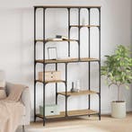 vidaXL Boekenplank Artisan Eiken 99 x 35,5 x 176 cm Bewerkt, Verzenden, Nieuw