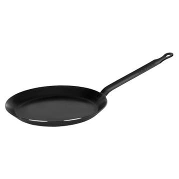 Crêpepan | Blauwstaal | Div. Warmtebronnen | Ø200x20(h)mm, Verzenden, Nieuw in verpakking