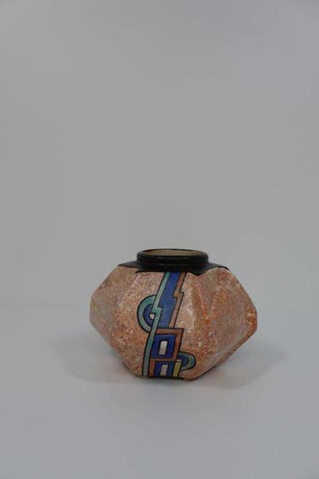 Societé Céramique Montoise - A.Dubois - Vase - D77 - Faïence
