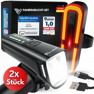 2dekans | Smart-Ultimate Fietsverlichting Set - LED - 100, Ophalen of Verzenden, Nieuw