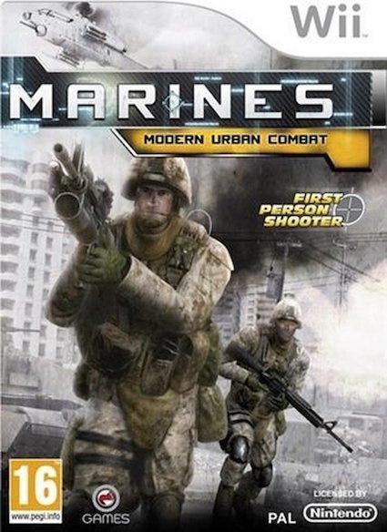 Marines Modern Urban Combat (Wii Games), Games en Spelcomputers, Games | Nintendo Wii, Zo goed als nieuw, Ophalen of Verzenden