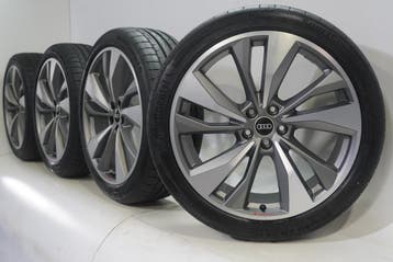 Audi Q5 SQ5 80A 21 inch velgen Continental Zomerbanden Origi, Autos : Pièces & Accessoires, Pneus & Jantes, Ophalen of Verzenden