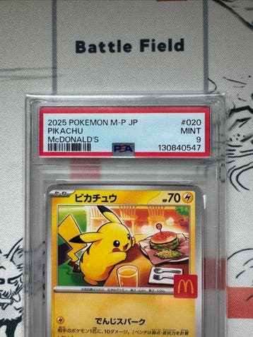 Pokémon - 1 Graded card - Pikachu 020 Carte promo, Édition