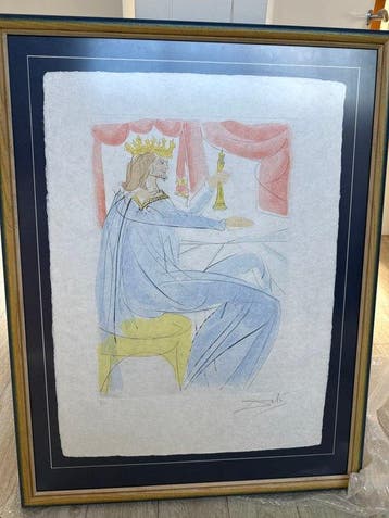 Salvador Dali (1904-1989) - König Saul (Le Roi Saül)