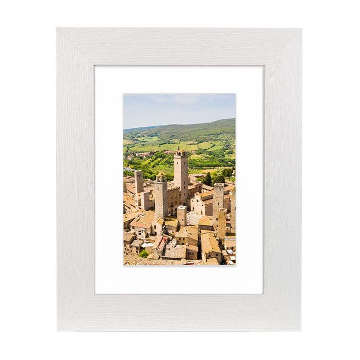 Fotolijst Milano Wit 40x50 cm, Huis en Inrichting, Woonaccessoires | Lijsten, Verzenden