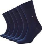 Burlington Uni Navy 6Pack maat Maat 43 t/m 46 Heren, Vêtements | Hommes, Chaussettes & Bas, Verzenden