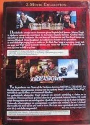 National Treasure / Pirates of the Caribbean (NL ondertiteld, Cd's en Dvd's, Verzenden, Nieuw in verpakking, Actie