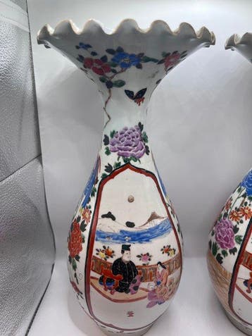 Vaas - Porselein - Japan - Meiji periode (1868-1912)