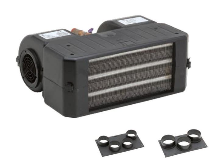 Zenith 8000 Warmtewisselaar met 4x 60mm flens 12V, Doe-het-zelf en Bouw, Verwarming en Radiatoren, Ophalen of Verzenden