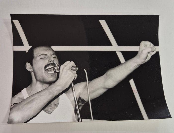 Unidentified / WPP - Iconic portrait of Freddie Mercury, the, Antiek en Kunst, Kunst | Designobjecten