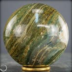 Natuurlijke Ocean Jasper Bol – een buitengewone tekening in