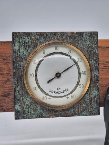 Mid-Century Wetterstation – Thermometer, Barometer,