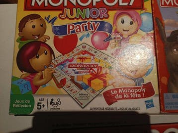 Bordspel - Monopoly Junior Minions sreck 2 - Papier