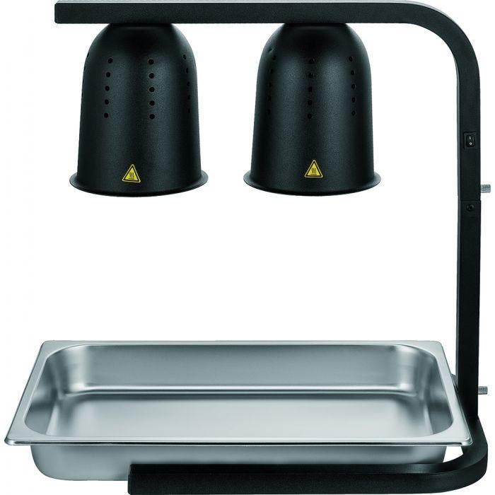 Warmhoudbrug | Zwart | Hoogte Verstelbaar | Infraroodlampen, Articles professionnels, Horeca | Équipement de cuisine, Envoi
