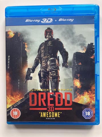 DREDD (3D + 2D) (IMPORT WITHOUT DUTCH SUBS) (BLURAY), Gebruikt